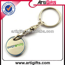 2013 Shopping cart trolley coin keychain